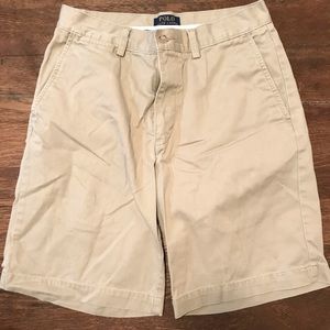 Men’s 30/30 Polo Khaki Shorts